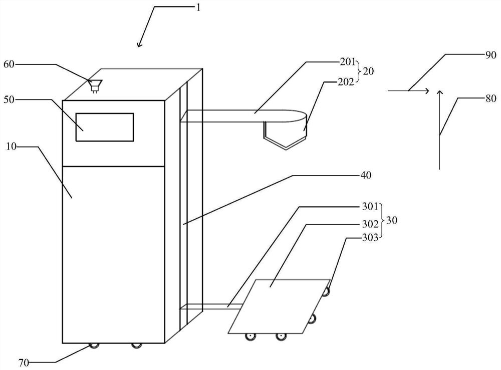 Mechanical impact test device