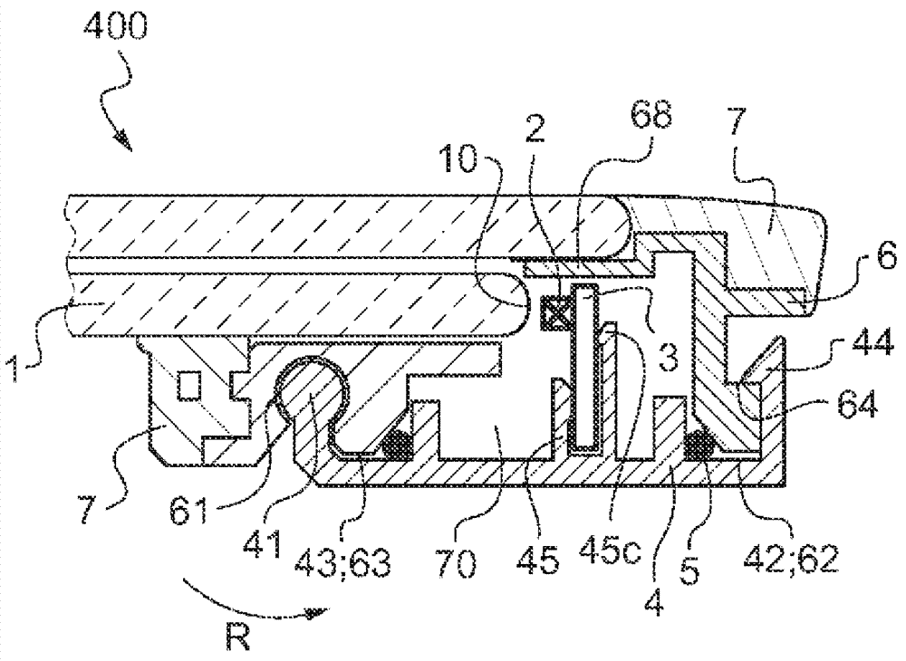 Illuminated glass panel for a vehicle, and manufacture thereof