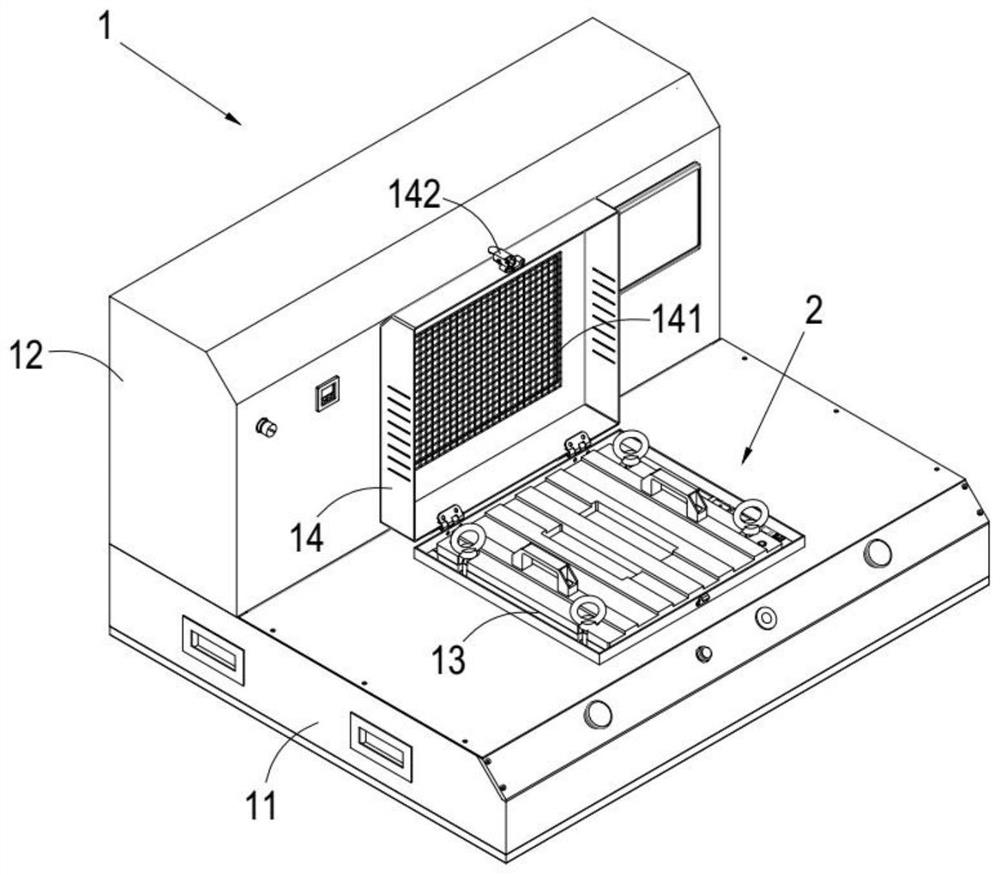 High pressure watertight function test device and test method for special-shaped components