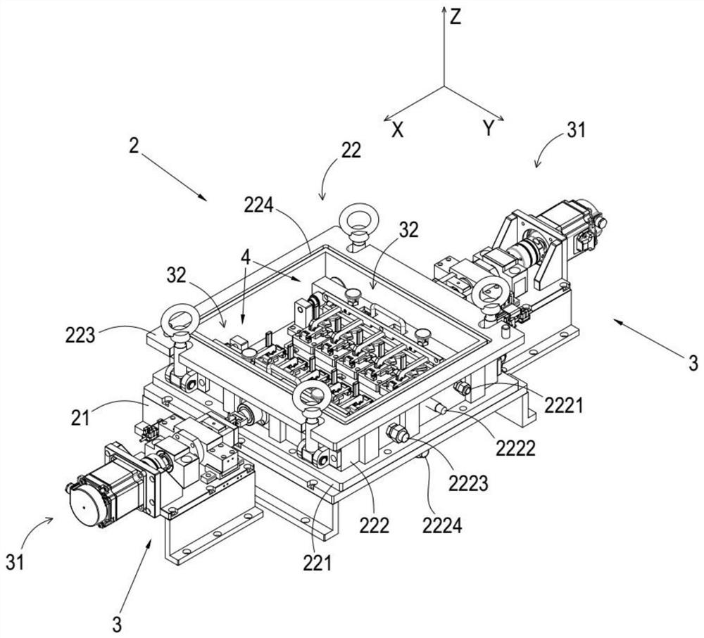 High pressure watertight function test device and test method for special-shaped components