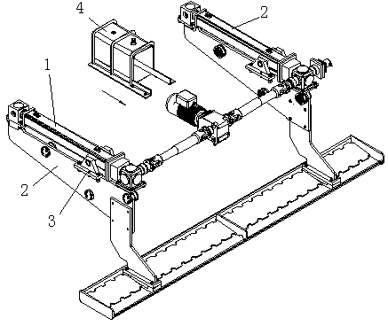 Side part shielding device of a rolled medium plate cooling system