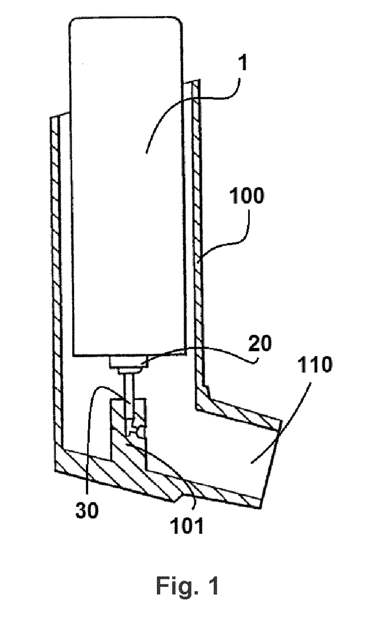 A fluid dispenser device