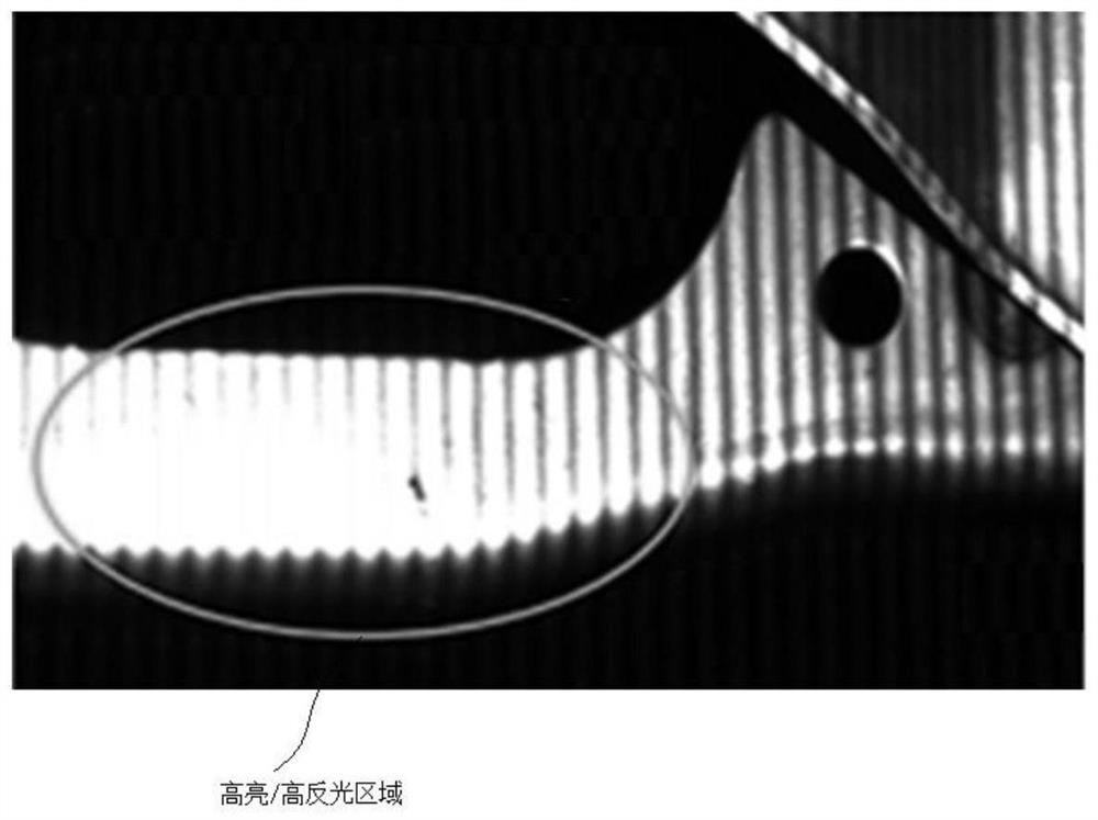 Three-dimensional vision reconstruction method for cambered surface reflective workpiece