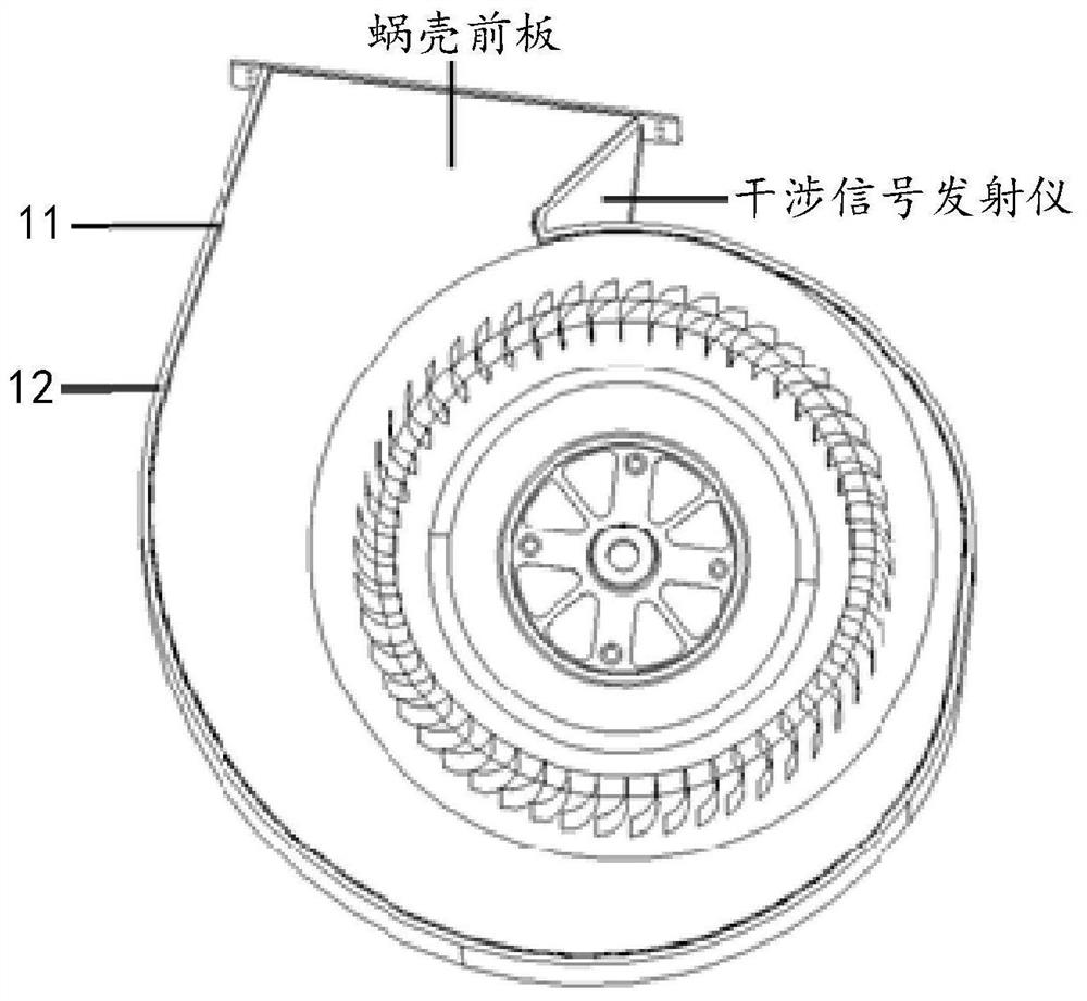 Noise reduction device, air duct system and smoke exhaust system