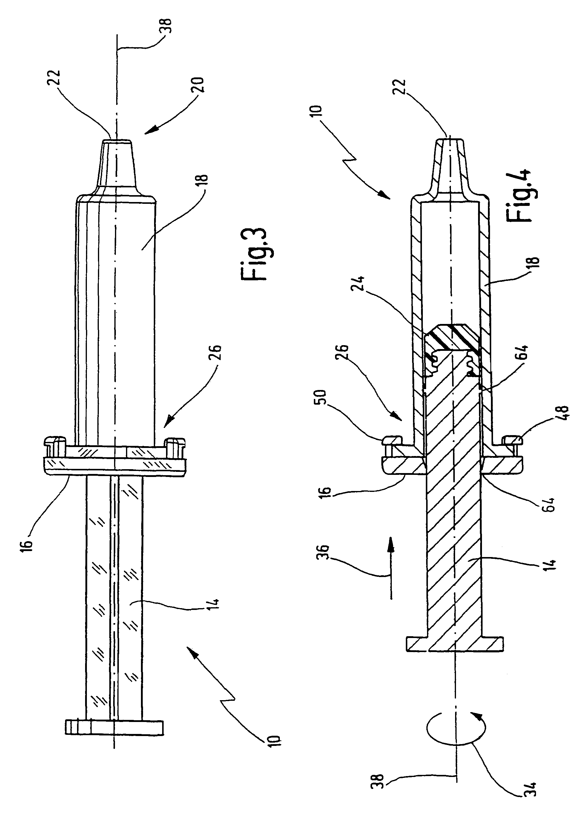 Method for manufacturing a syringe