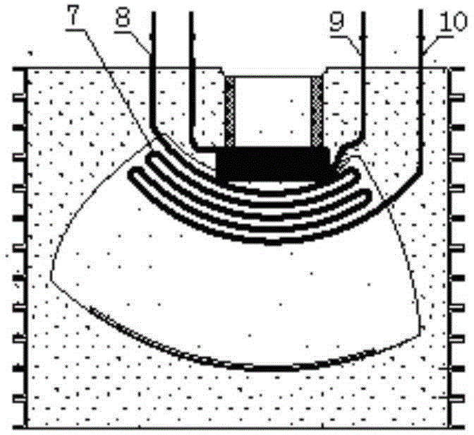 A method for pressing and boxing large steel castings