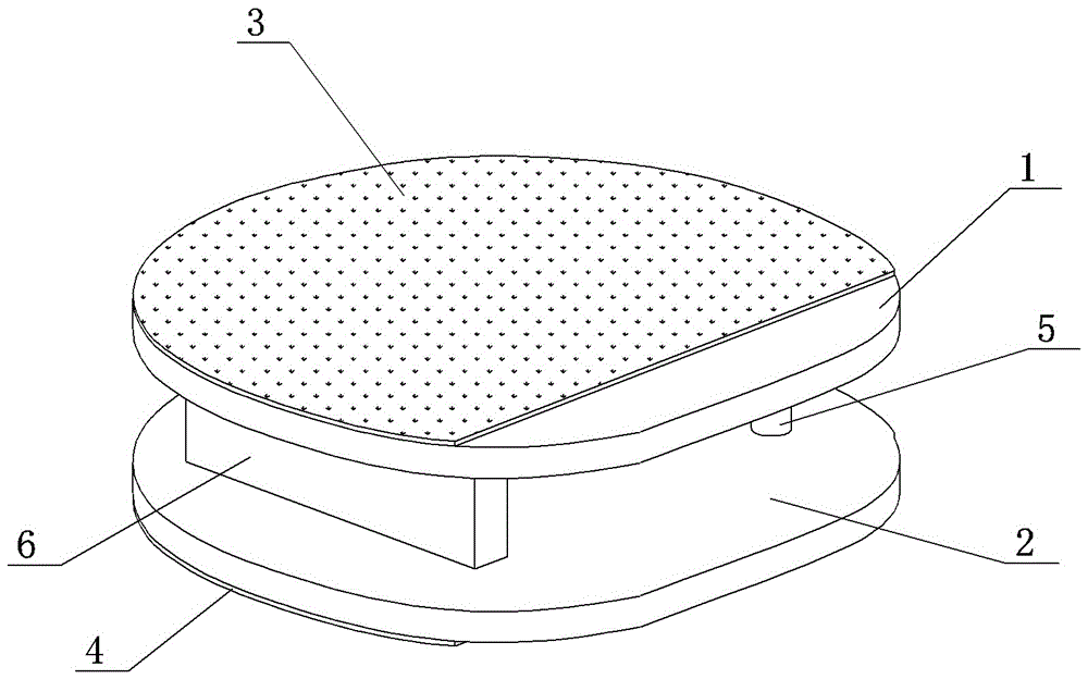 Two-handed fixed table tennis racket