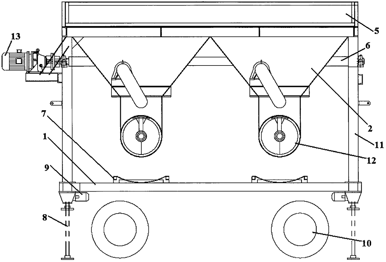 Flood fighting long pipe bag filling machine