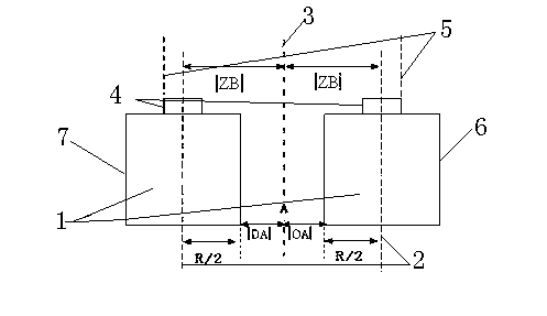Calibration method for clearance between rolls of hot-rolling vertical rolls