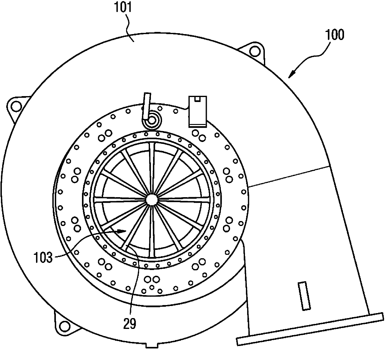 Coupled outlet vane device/angular adjustment - Eureka | Patsnap