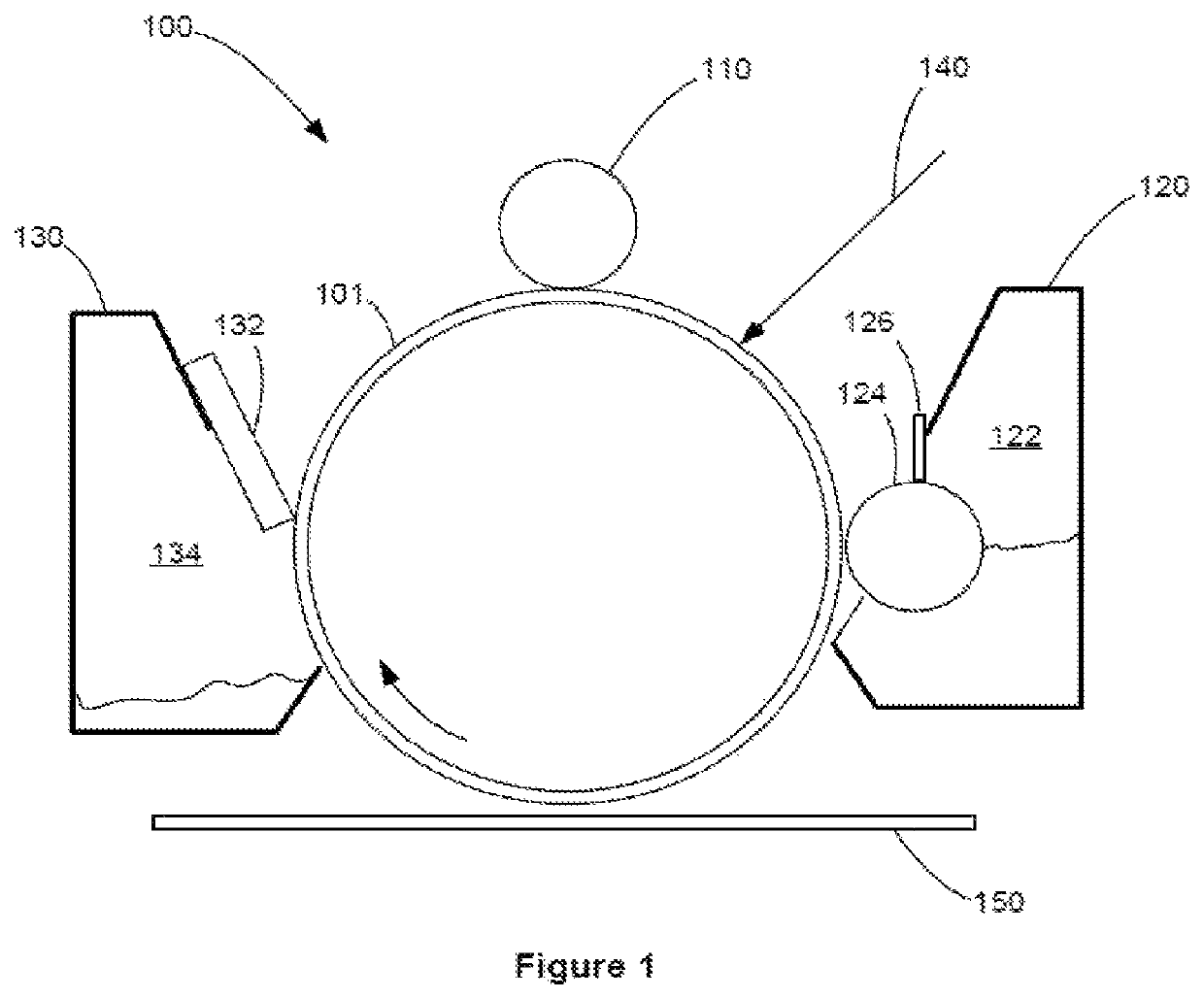 Method for curing an overcoat in a photoconductor used in an electrophotographic imaging device