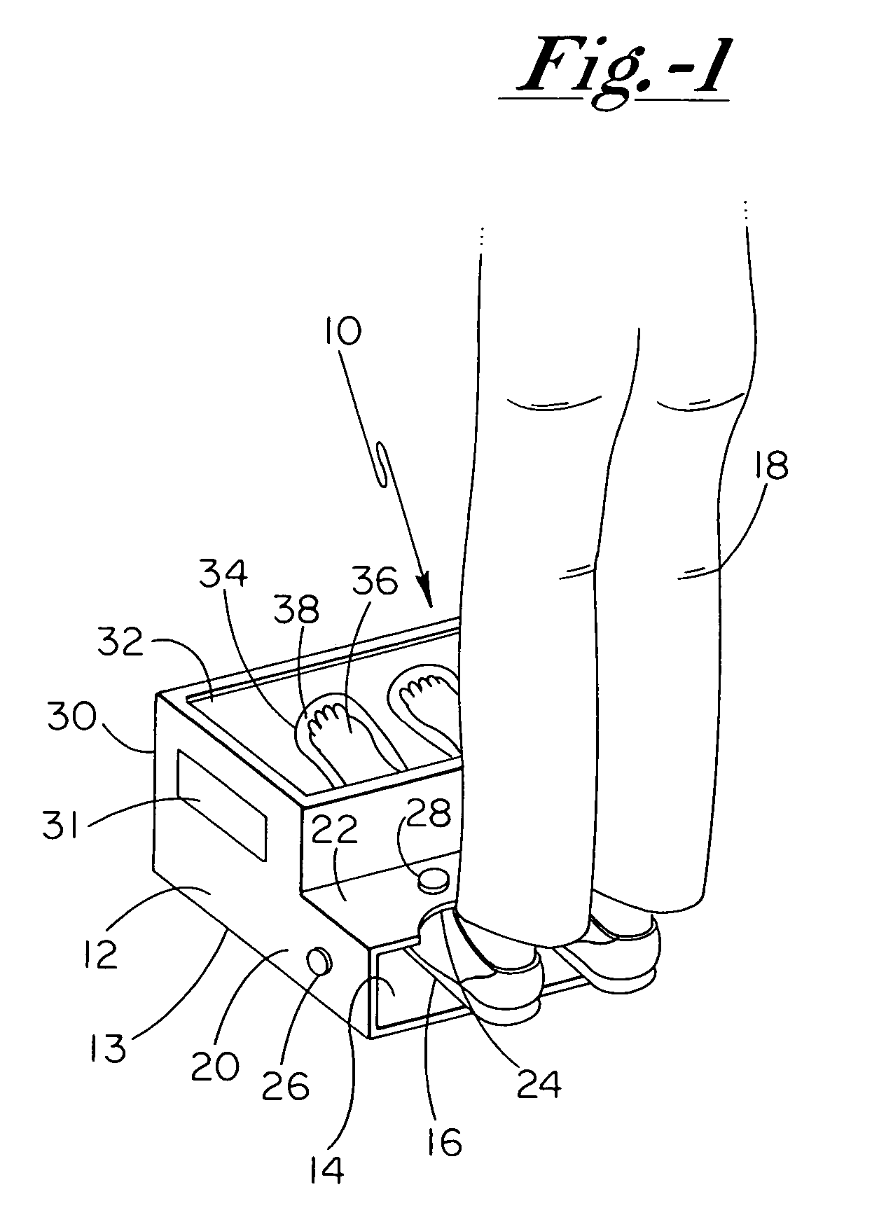 Apparatus and method for "seeing" foot inside of shoe to determine the proper fit of the shoe