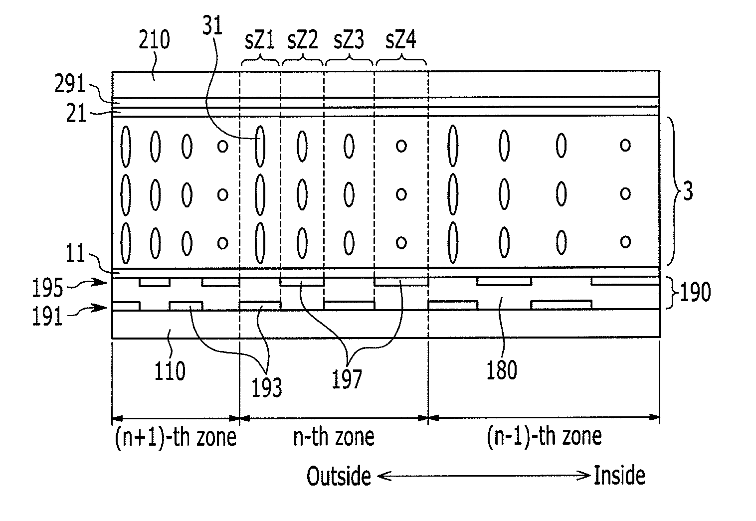 Image display device using diffractive device