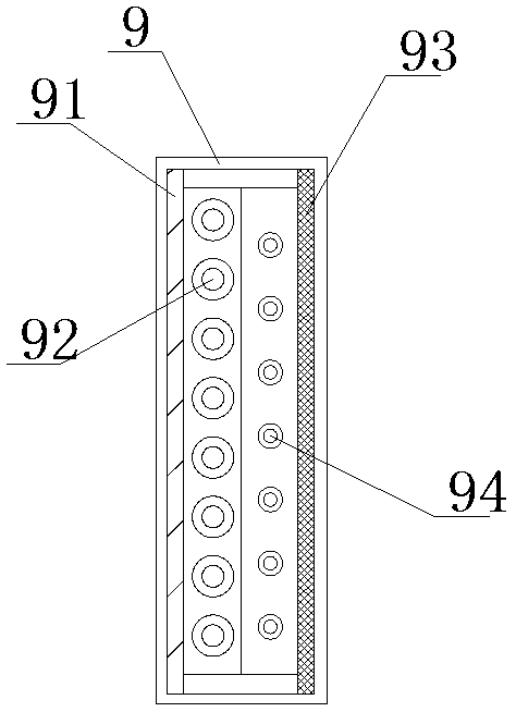 Electric appliance cabinet with dust removal function