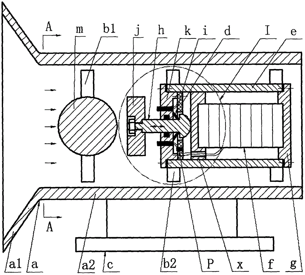 River monitoring device based on piezoelectric stacks