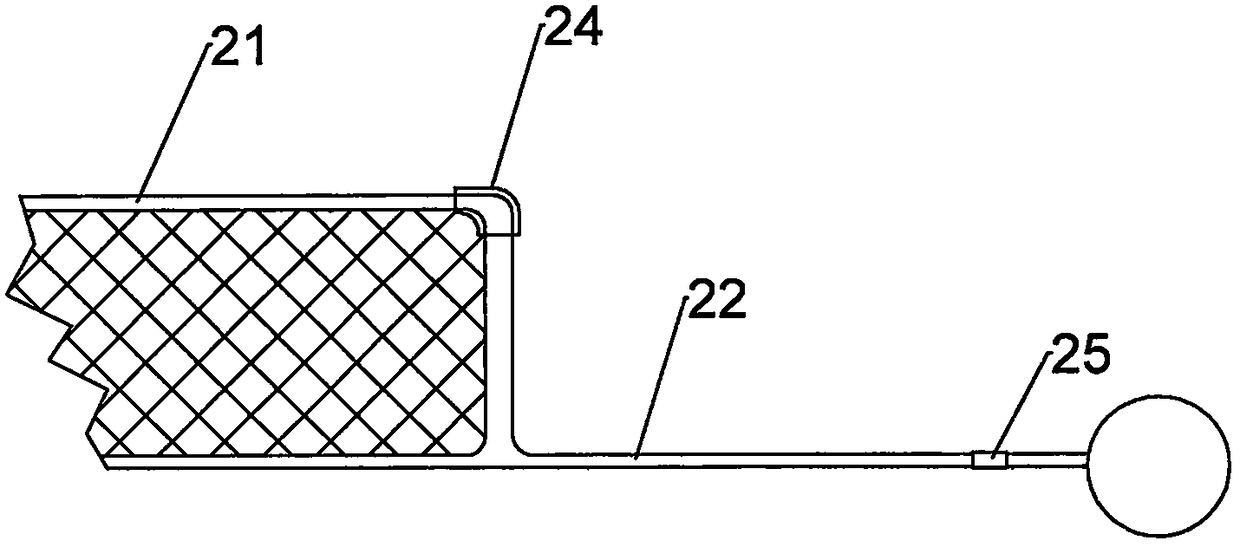 Inflatable lifting net