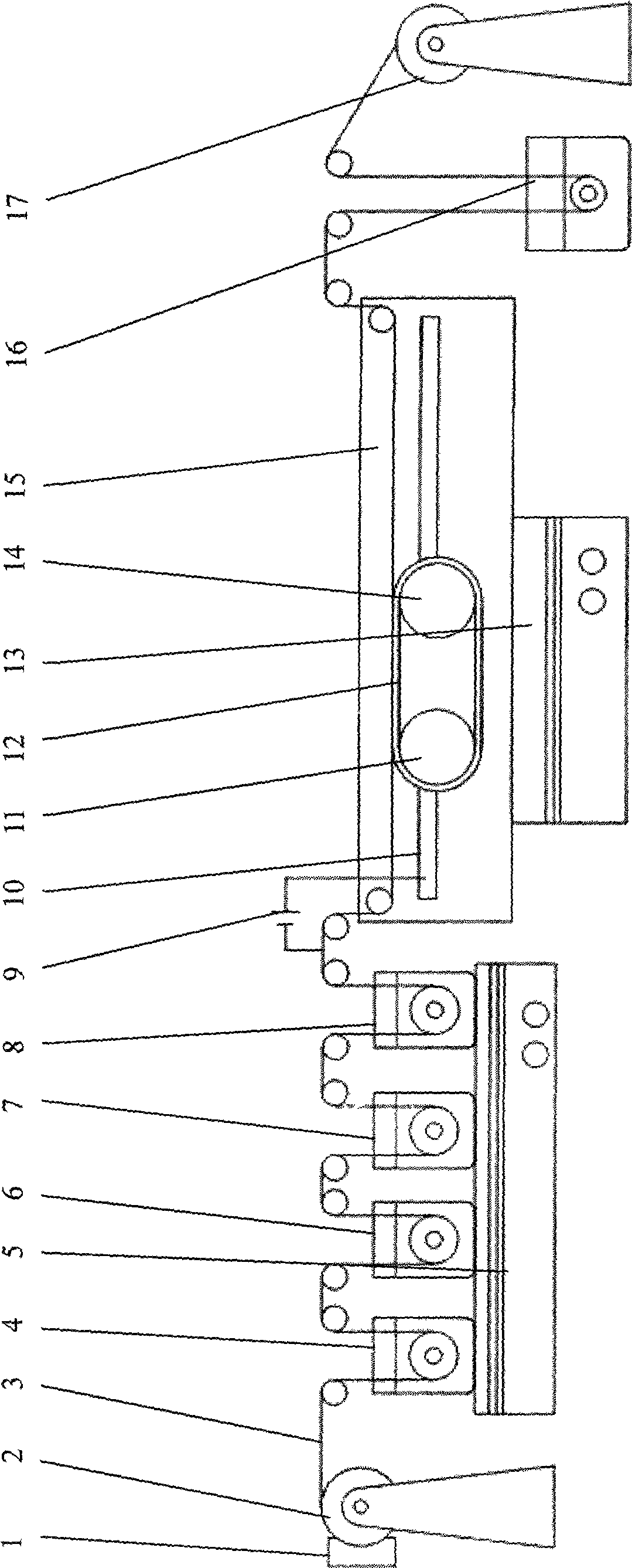 A method for manufacturing electroplating diamond wire saw