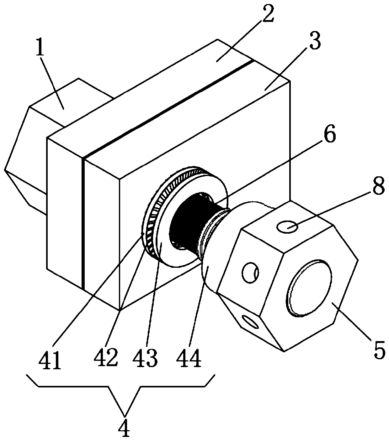 Fastener capable of being quickly mounted and dismounted