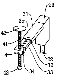 Split type gantry plate-shaped material vertical corner clamping platform for water cutting