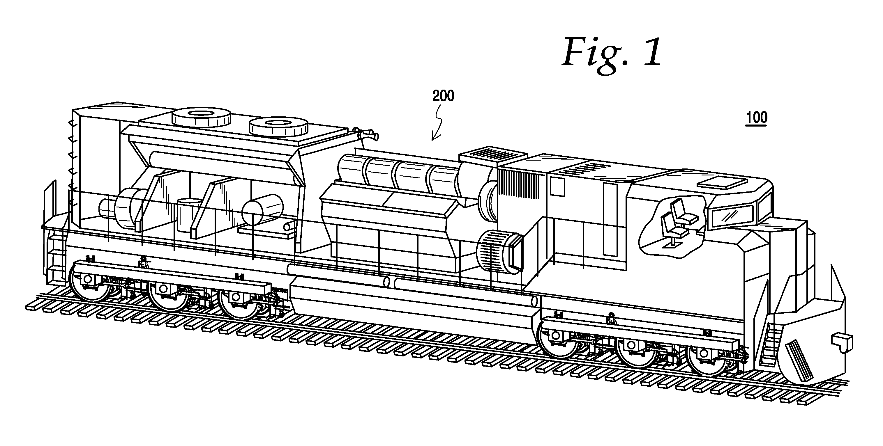 Engine exhaust valve timing and lift system for a two-stroke locomotive diesel engine having an egr system