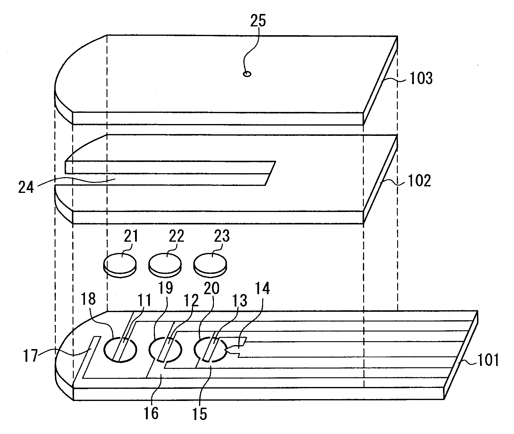 Method for measuring blood components and biosensor and measuring instrument for use therein