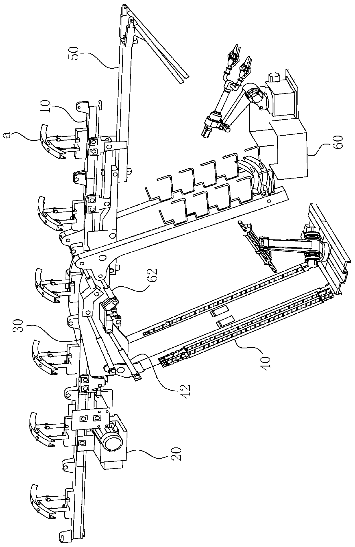 Integrated equipment with supporting and anchoring collaborative operation function