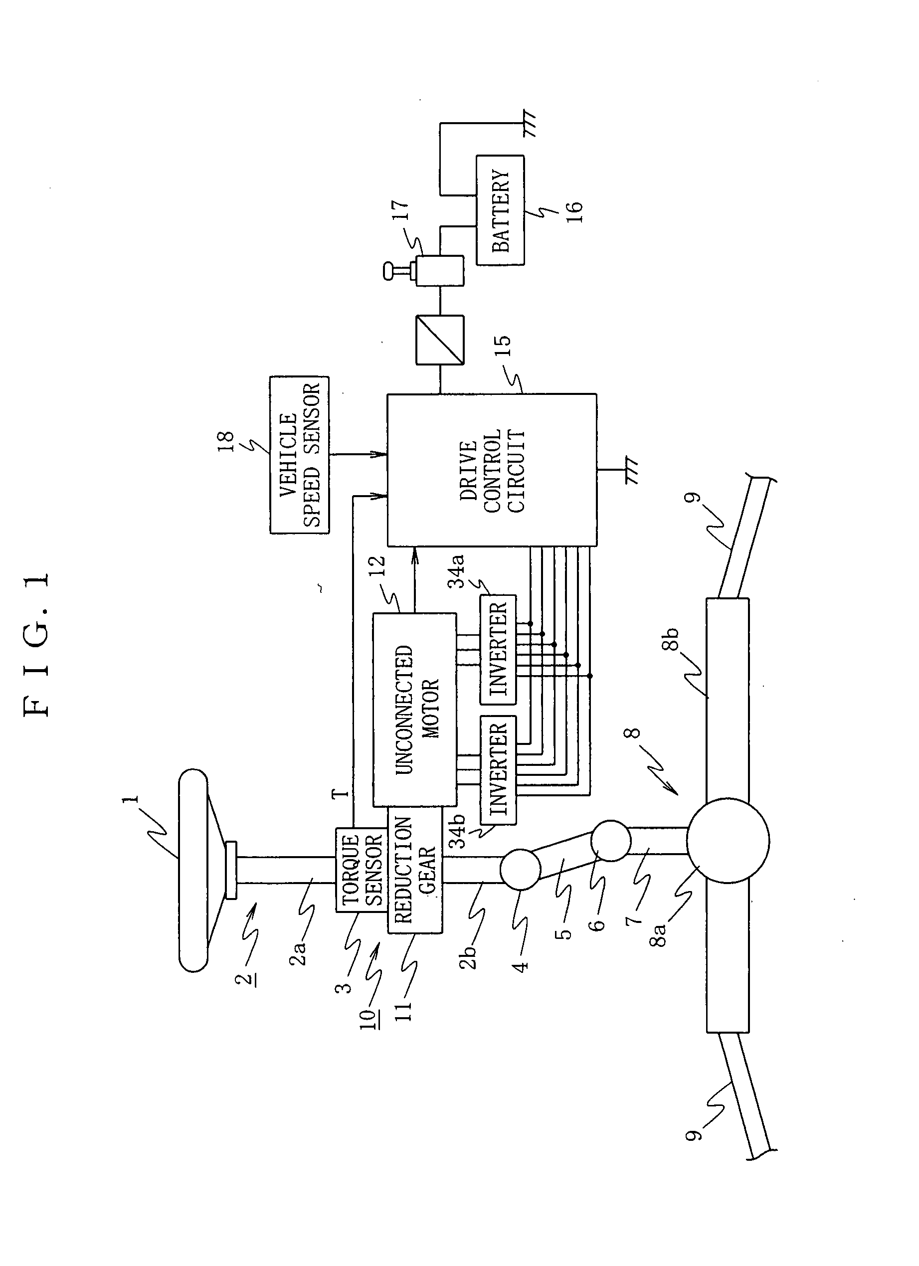 Unconnected Motor, Drive Control Device Thereof, And Electric Power Steering Device Using Drive Control Device Of Unconnected Motor