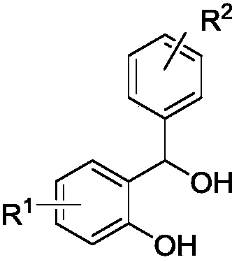 Nucleophilic addition reaction method for scandium catalyzed mercaptan to o-quinone methides