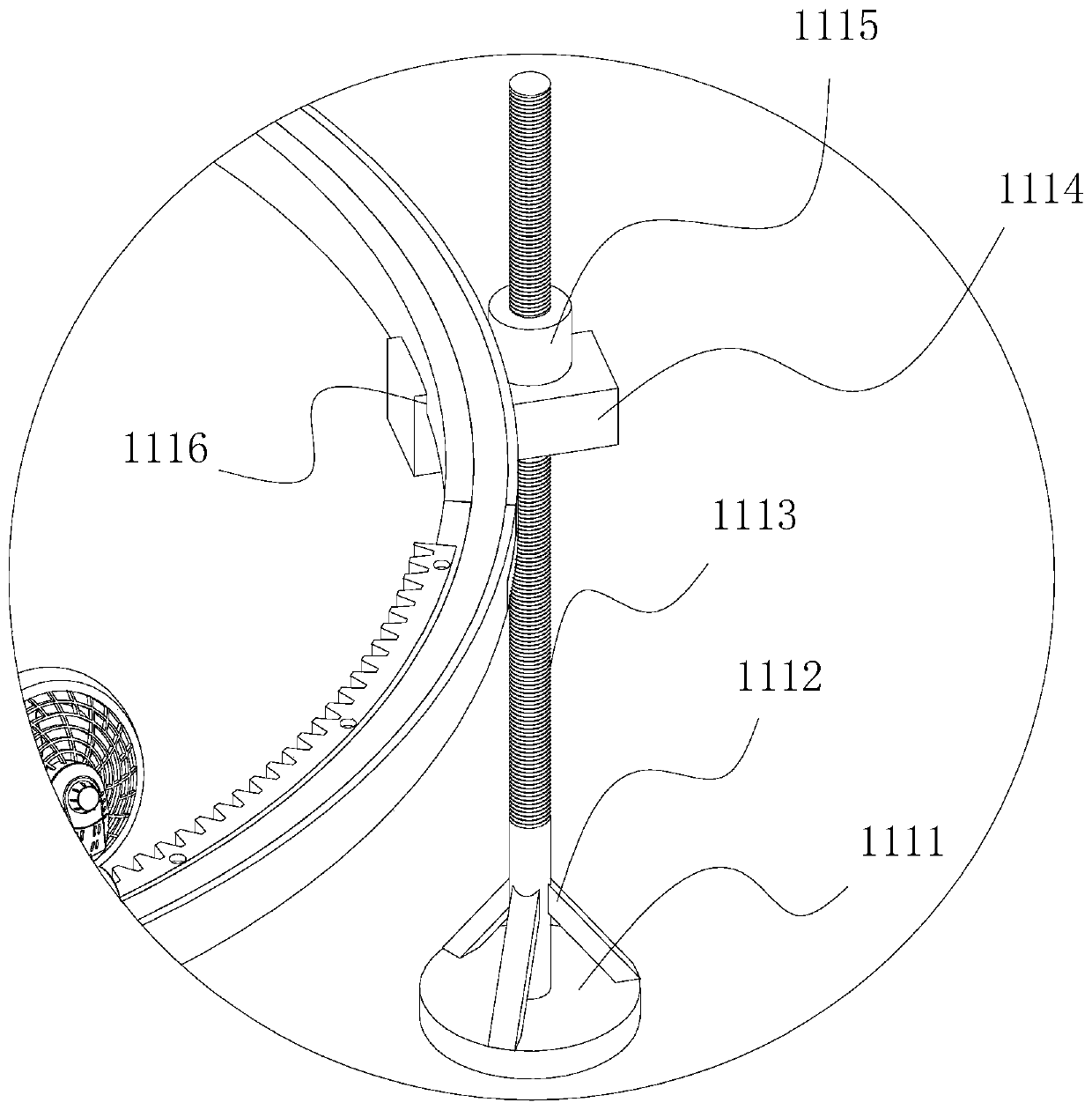 Dust removal device for circular knitting machine