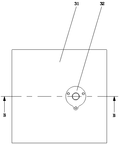 Vehicle rear processor and rotary vane pipe thereof