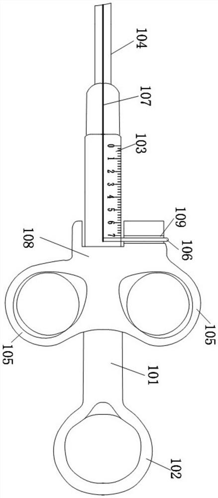 Disposable mucosal incision knife with injection needle and usage method