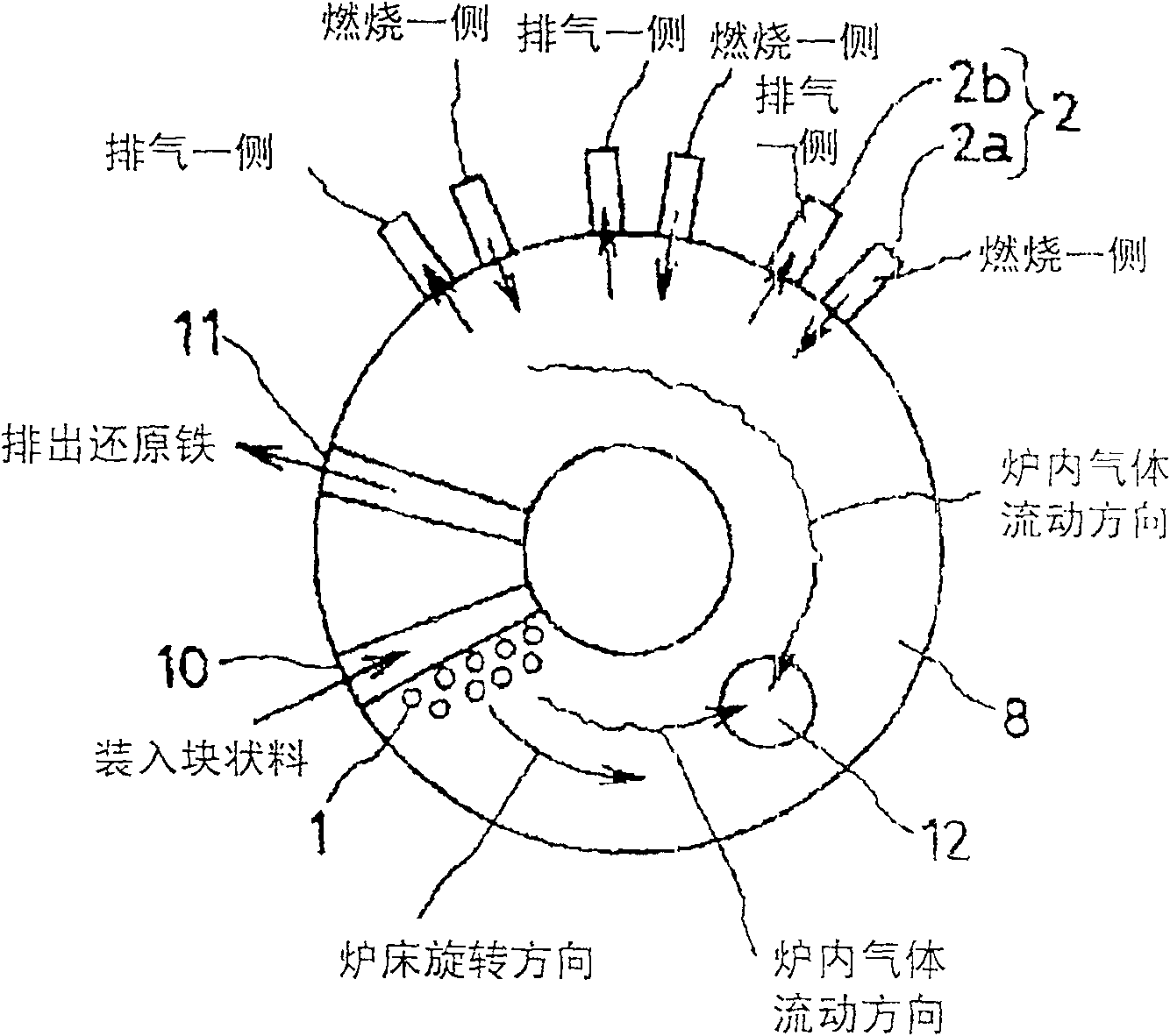 Method and apparatus for producing reduced metal