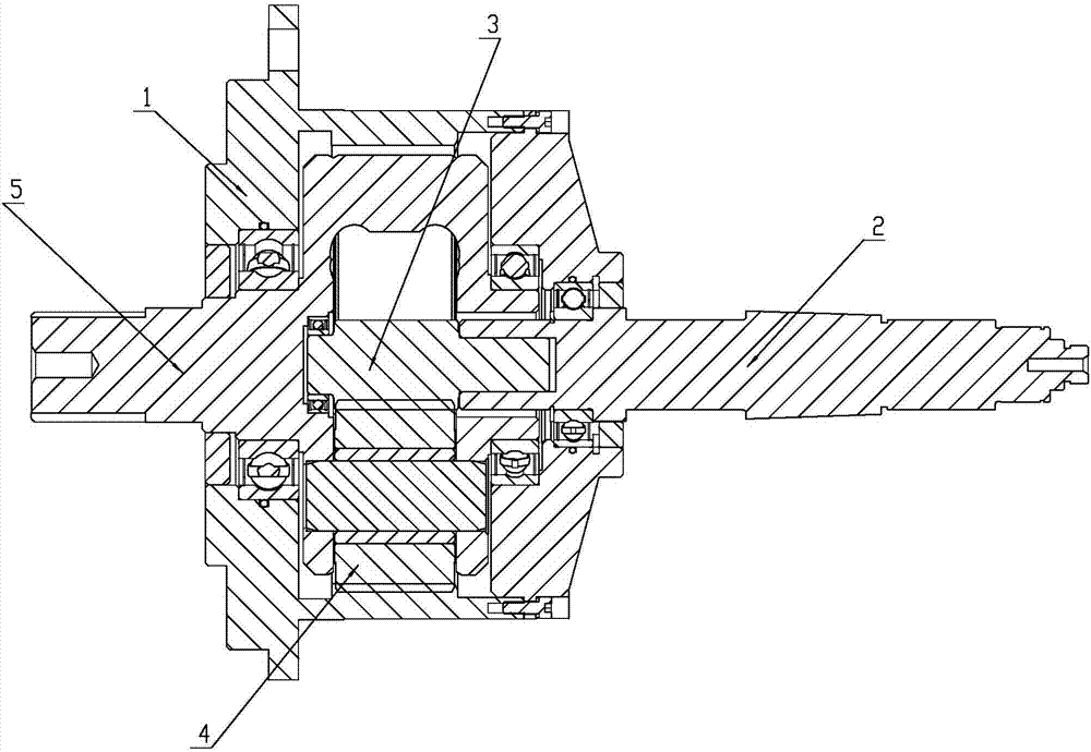 High-accuracy planetary reducer integrated with motor