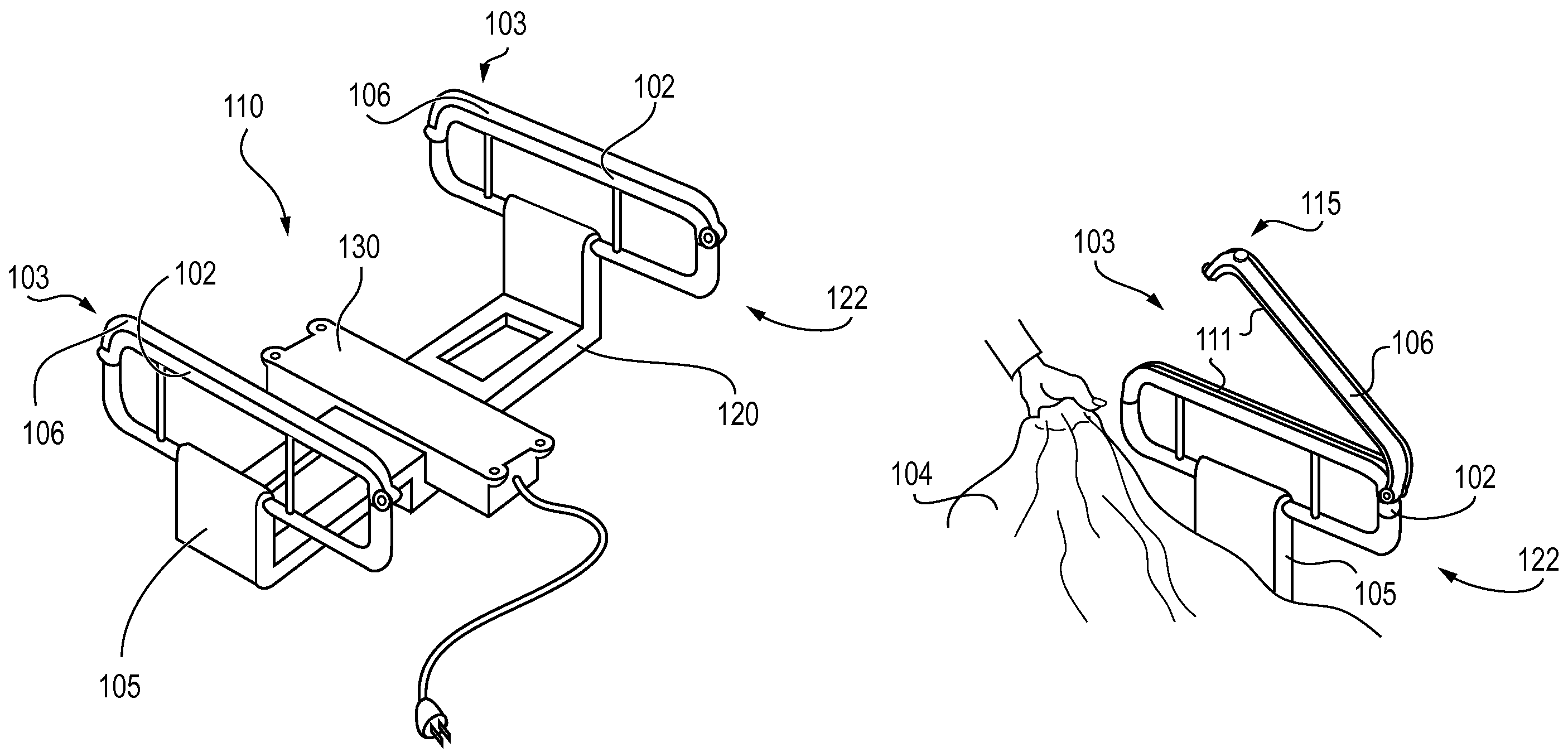 Device and method for positioning patients