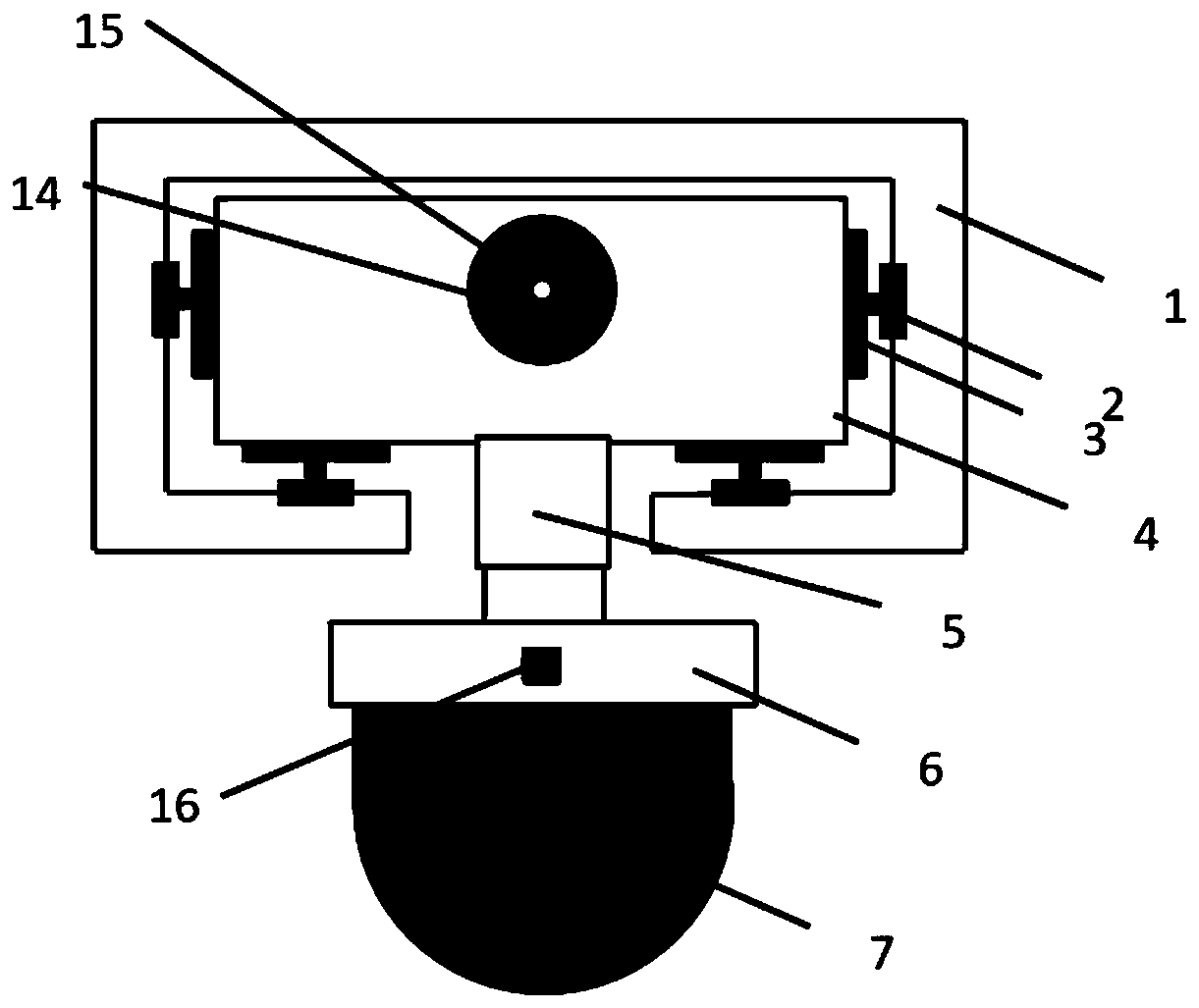 Detection robot, abnormal behavior analysis system and method