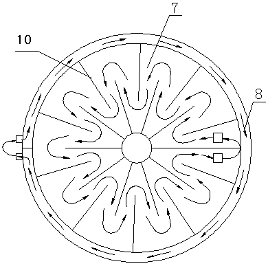 Constant temperature insulation steel silo