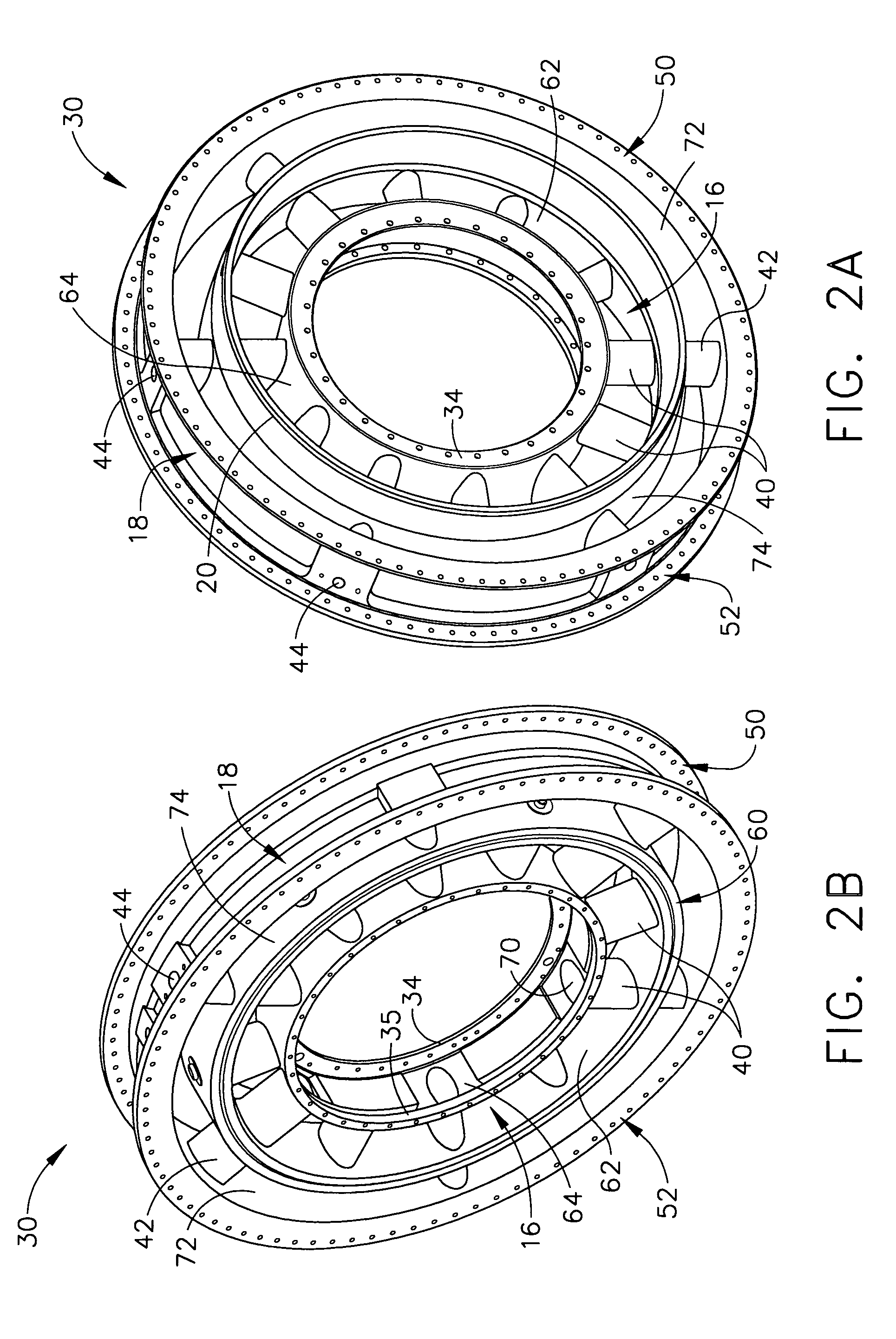 Recuperator and turbine support adapter for recuperated gas turbine engines