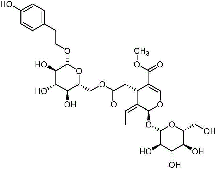 Method for preparing specnuezhenide reference substance
