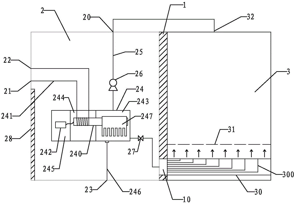 A high heat dissipation generating set box