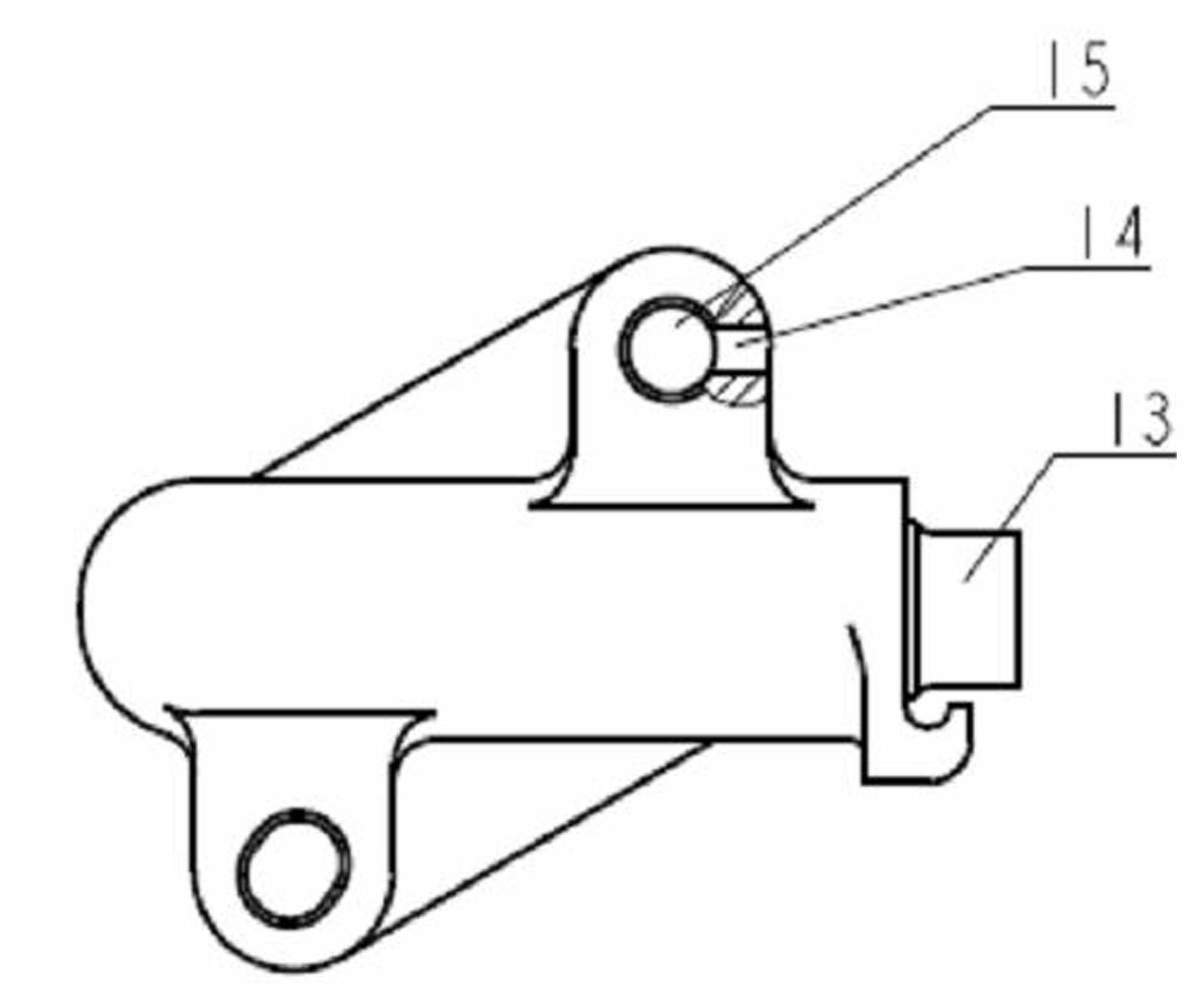 Lubricating structure of timing chain system of engine