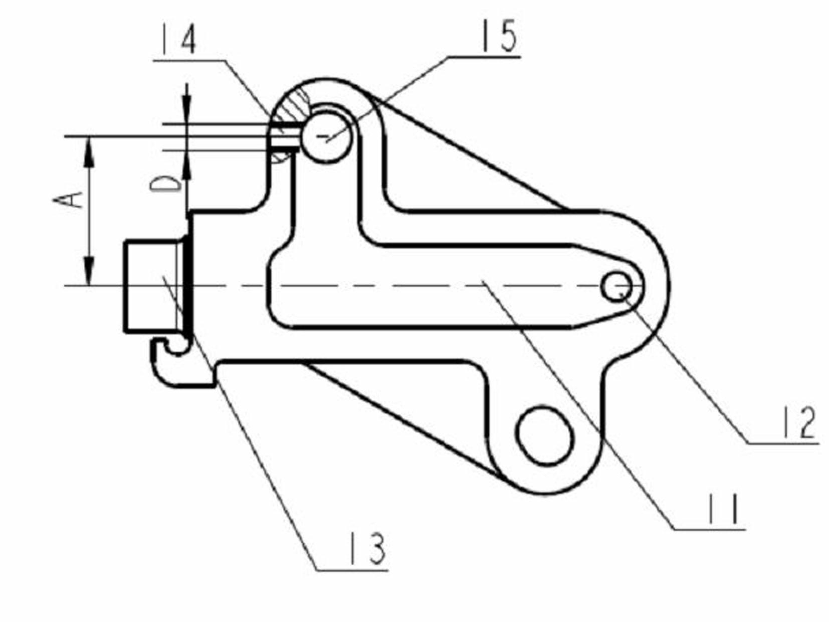 Lubricating structure of timing chain system of engine