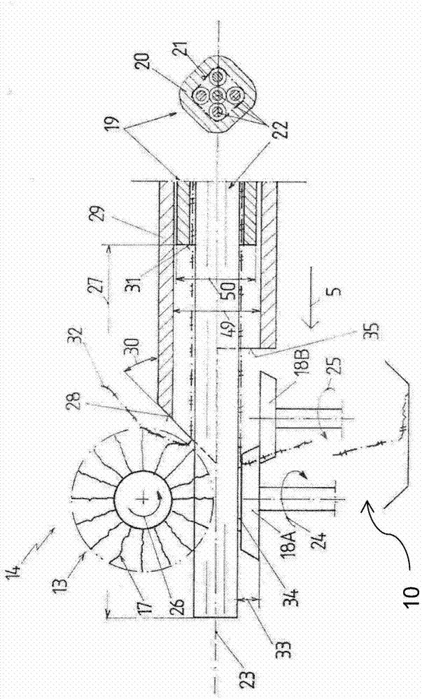 Method and apparatus for removing a shield from a cable