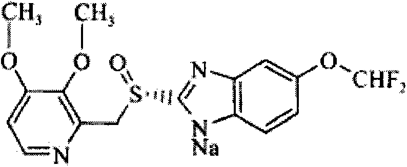 S-pantoprazole sodium enteric-coated tablet and preparation method thereof