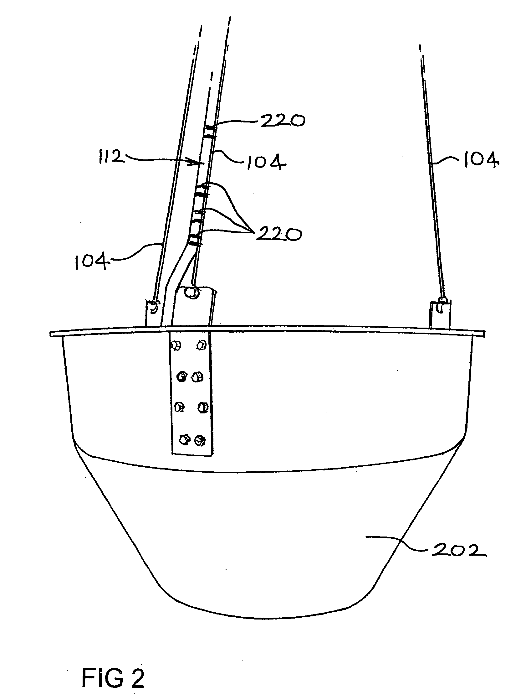 System and method of delivering foam to a firefighting bucket