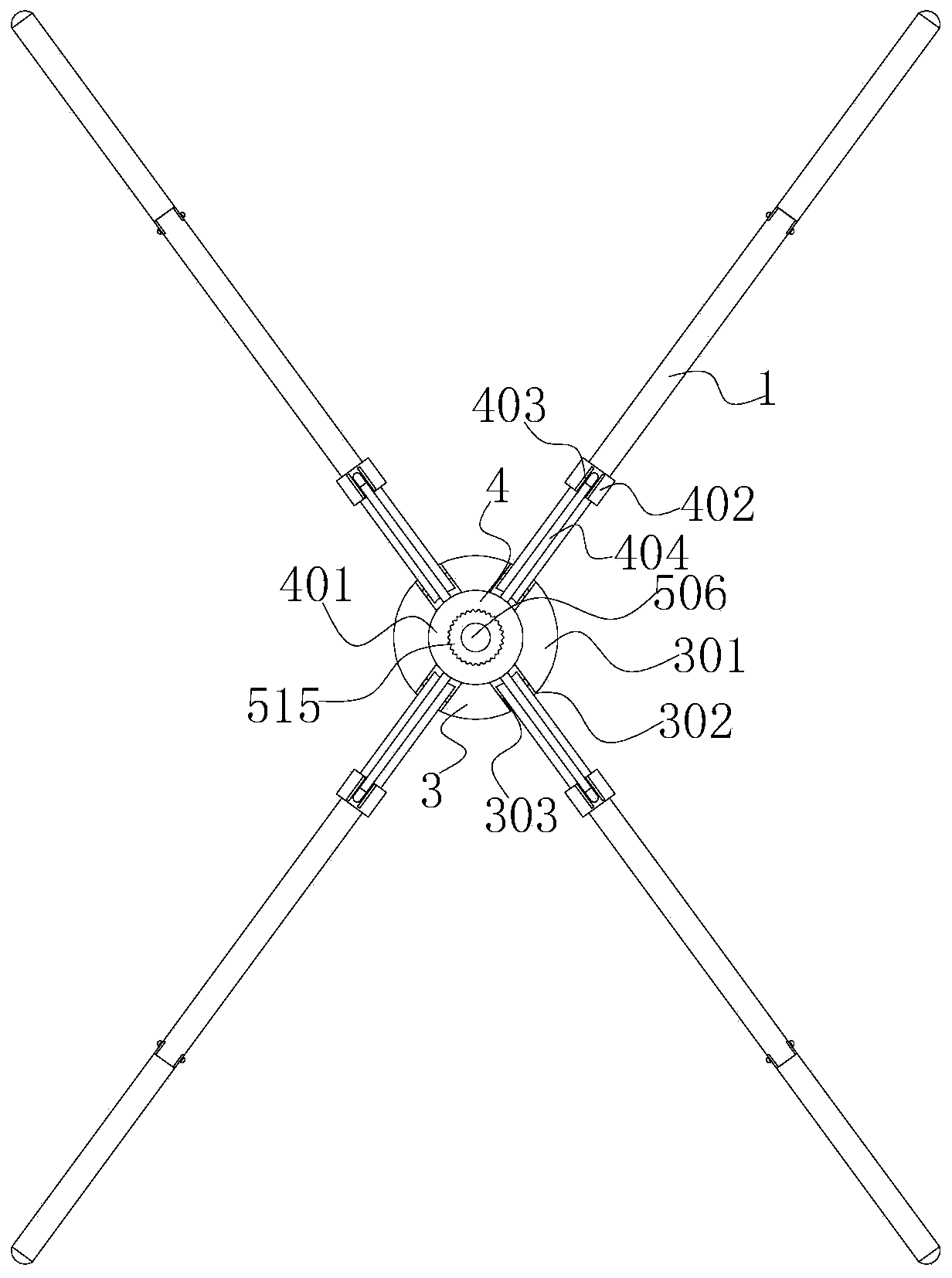 Field tent capable of automatically opening based on pressure accumulation elasticity