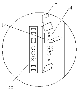 Intelligent remote control door control system and control method thereof