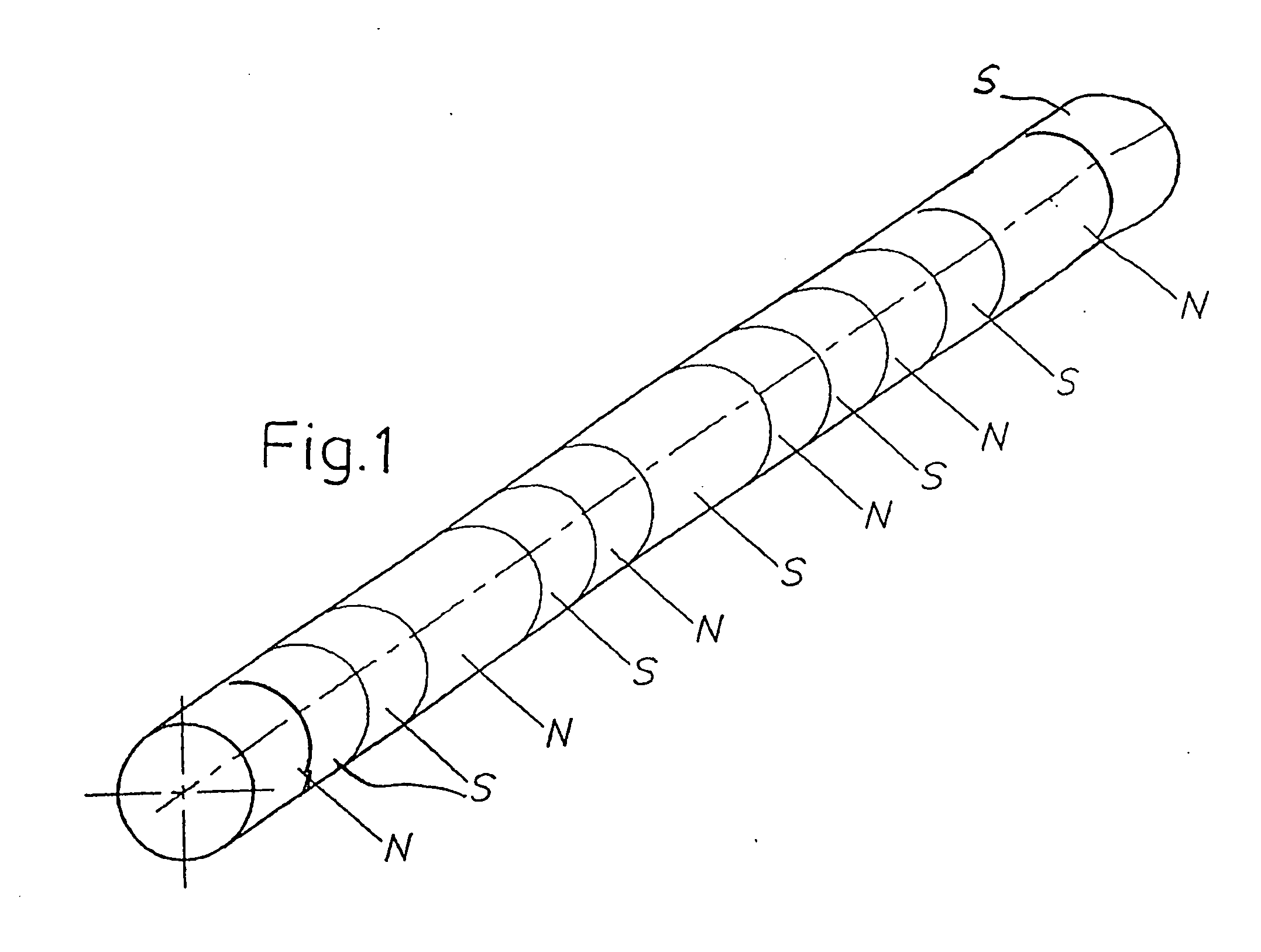 Device for positional and/or length determination