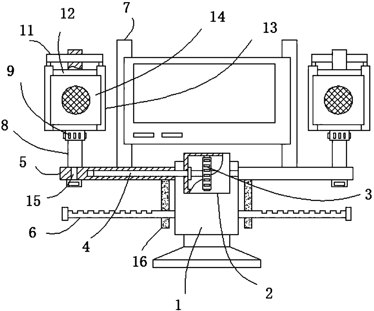 Support for electronic equipment