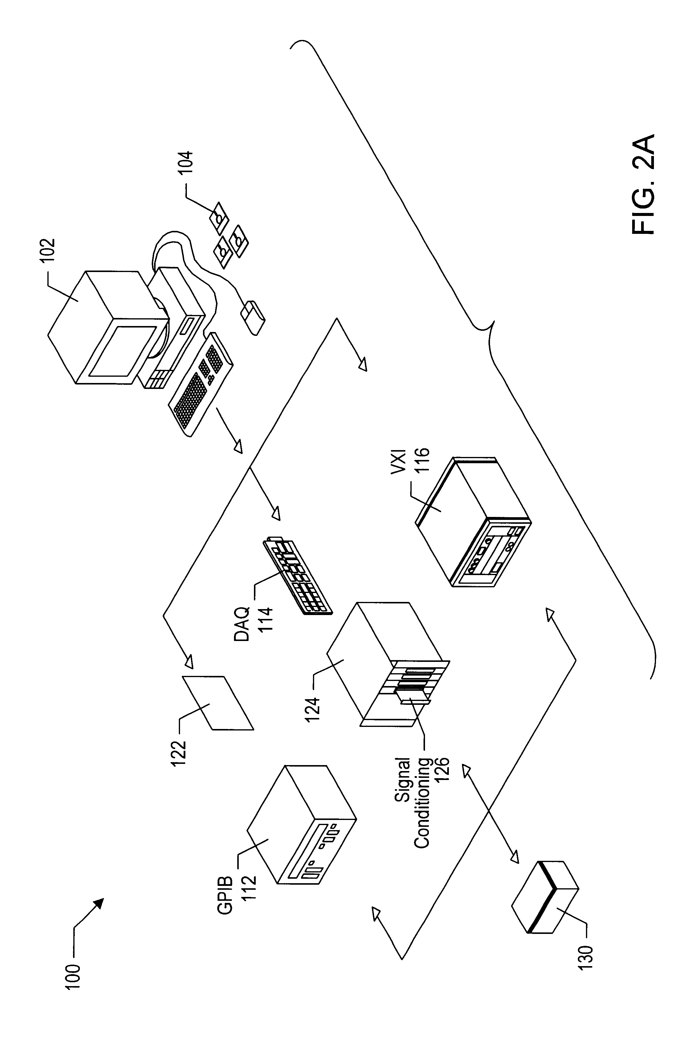 System and method for simulating operations of an instrument