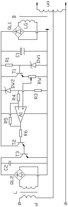 Adjustable single-phase AC voltage regulator
